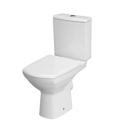 Унитаз-компакт CARINA CLEAN ON 011 3/5 516NEW с крышкой дюропласт микролифт - фото 10001