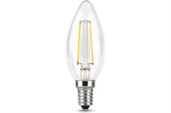 Лампа GAUSS LED Filament Свеча E14 9W 680Lm 2700K 103801109 - фото 100112