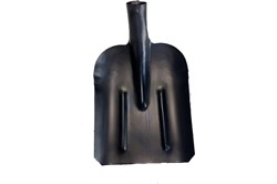 Лопата совковая прямая с ребром жесткости эмаль б/ч САД-02.01 (10) - фото 100210