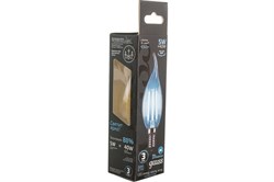 Лампа GAUSS LED Filament Свеча на ветру 5W E14 420 lm 4100K Golden 104801805 - фото 100250