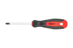 Отвертка MATRIX Fusion PZ1*75мм CrV 3-х компонентная рукоятка AntiSlip 11401 - фото 100623