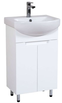 Тумба для ванной комнаты КВАДРО 50 с умывальником LB1950000 Runa - фото 100757
