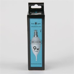 Лампа светодиодная Eurolight ELEC-519-FC37-9-5K-E14-FR - фото 100977