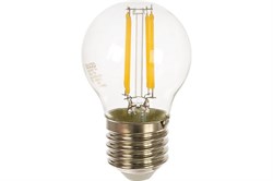 Лампа Gauss LED Filament Шар 9W 710Lm 4100К Е27 105802209 - фото 101037