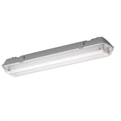 Светильник TEKLED LED TUBE LZG 2x9W без лампы 60см 167-15305 - фото 101086