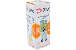Лампа светодиодная ЭРА LED SMD JCD-5w-220v-corn,ceramics-827-G9 - фото 101167