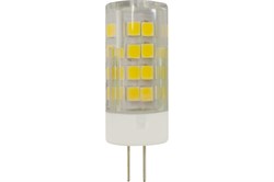 Лампа светодиодная ЭРА LED smd JC-5w-220V-corn, ceramics-840-G4 4601 - фото 101175