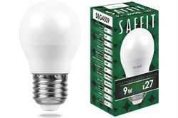 Лампа светодиодная SIRIUS LED Deco G45 9W E27 4000K 175-265V - фото 101281