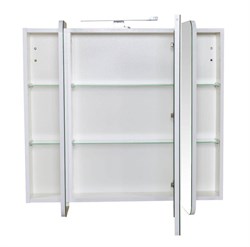 Шкаф-зеркало для ванной комнаты РОМА 85см настенный - фото 101644