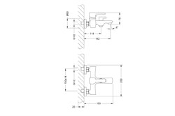 Смеситель LEMARK EVITTA для ванны LM0514C - фото 101967