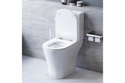 Унитаз-компакт DAMIXA Sirius безободковый, с сиденьем микролифт DX86C8600SC - фото 102221