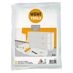 Пленка MAKO WOW TOOLS защитная универсальная 4*5,0м, толщина 7мкм 835105 - фото 102308