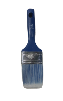 Кисть МАКО флейцевая, белая щетина, толщина 9,оправа из нерж.сталь 355360 - фото 102521