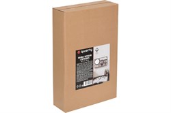 Полка-зеркало QWERTY Горизонт подвесная 50*10*30см черная 73854 - фото 102773