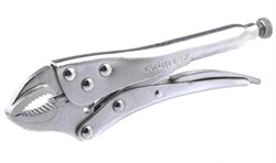 Зажим СИБРТЕХ ручной, полукруглый захват, 180мм 18421 - фото 102962