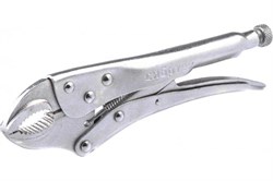 Зажим СИБРТЕХ ручной, полукруглый захват, 220мм 18422 - фото 103005