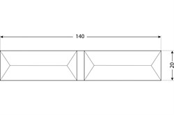 Петля АЛЛЮР каплевидная на шарнирах 20*140мм с/подш под сварку (36,12) - фото 103038