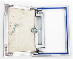 Люк ЭРА нажимной под плитку на износоустойчивой петле 300*400 D3040 ceramo optimum - фото 103085