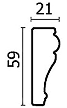 Багет инерьерный А 161 - фото 103183