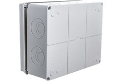 Коробка ИЭК КМ41272 распаячная для о/п IP55 UKO10-240-195-090-K41-55 - фото 103492