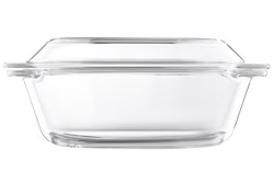 Форма для запекания с крышкой Ardesto BLACK MARS круглая 1.5 л AR2415BG - фото 103556