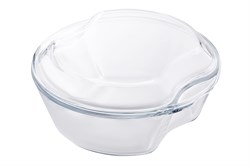 Форма для запекания с крышкой Ardesto BLACK MARS круглая 1.5 л AR2415BG - фото 103557