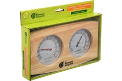 Термометр с гигрометром Банная станция 24,5*13,5*3см для бани и сауны 18024 - фото 103958