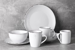 Салатник ARDESTO LUCCA WINTER WHITE, керамика 14см AR2914WMC - фото 104067