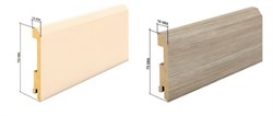 Плинтус ALBERO МДФ Eco Tex 75*16*2800 B - фото 104287