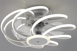 Люстра ESTARES управляемая светодиодная с вентилятором FAN LIANA 80W+36W-480*235-white/white-220-IP1 - фото 104442