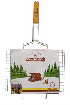 Решетка-гриль GOOD WOOD 26*35 см BQ-SS01 - фото 104531