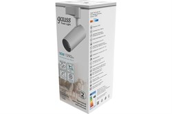 Светильник Gauss трековый Цилиндр 16W 1390Lm 4000K 180-240V IP20 65*210мм белый TR066 - фото 104587