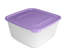 Контейнер для продуктов СВЧ Унико квадратный 2,1л С211 - фото 104913