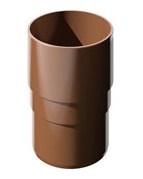 Муфта VERAT трубы 82мм белый 1074 - фото 105009