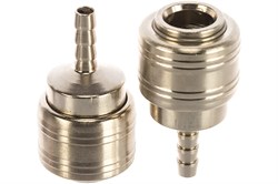 Муфта STELS универсальная быстросъемная (мама) со штуцером елка под шланг 6мм, 2 шт. 57052 - фото 105058