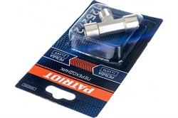 Переходник PATRIOT 1252/2 (тройник 1/4 MFF) 830900010 - фото 105103