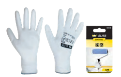 Перчатки MAKO PU Soft-Grip 10/XL белые вязаные из полиэстра с полиуретановым покрытием 951010 - фото 105187