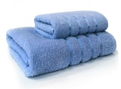 Комплект полотенец ВАСИЛИСА махровое гл/кр Идиллия 1-50*90 1-70*130 skyway синий 100% хлопок - фото 105318