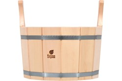 Ушат-шайка БАННЫЕ ШТУЧКИ 9 л, липа 33156 - фото 105418