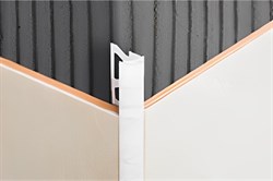 Раскладка под плитку ИДЕАЛ 104 8мм наружняя 2,5м мрамор сахара - фото 105647