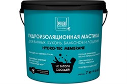 Мастика BERGAUF Hydro-Tec Membrane гидроизоляционная, под плиточные облицовки 13кг - фото 105721