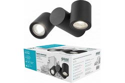 Светильник Gauss Sonata садово-парковый настенный архитектурный 2*35W, 2*GU10, 221*155*70мм, 170-240 - фото 105741