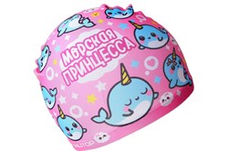 Шапочка для плавания Нарвалы детская 3132733 - фото 106195