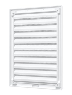 Решетка ЭРА RZN вентиляционная, разъемная сетка 150*200, пластик 1520RZN - фото 106251