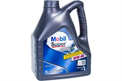 Масло моторное полусинтетическое MOBIL Super 2000 10W-40 X1 4л 152568 - фото 106394