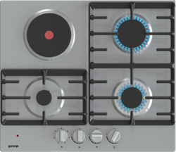 Поверхность GORENJE встроенная, стеклокерамическая, комбинированая GE681X - фото 106519