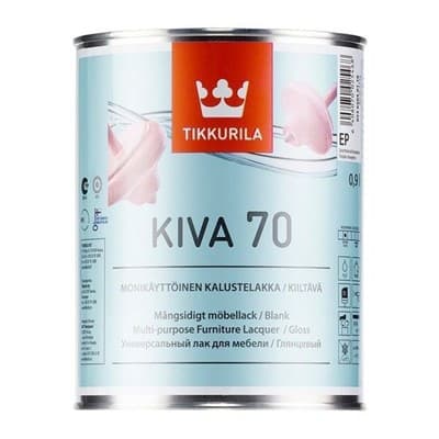 Краска водоэмульсионная КИВА Лак мат. 0,9л - фото 10666