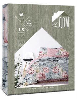 Комплект постельного белья THE ДОМ Божьи коровки евро бязь наб 70*70 264068 - фото 106872