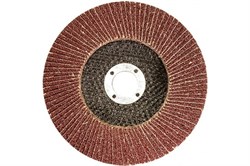 Круг лепестковый MATRIX торцевой Р24 125*22,2мм 74041 - фото 106914