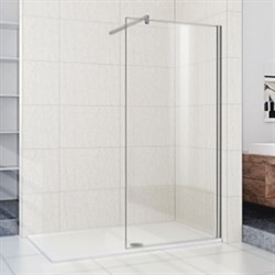 Перегородка душевая стеклянная EBATH SGL-2104AB/SGL-2004AB 1400*1900 черный - фото 106941